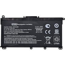 HP Uyumlu 15-dw1000nt 8ke20ea, 15-dw2025nt 235r7ea Batarya Yeni Üretim A+++ Pil