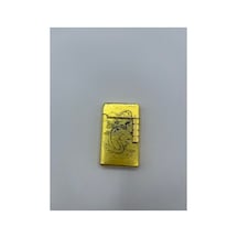 Dupont Tipi Premium Metal Çakmak Şık Ve Dayanıklı Tasarım Altın - 836341191 Altın - 836341191 Altın