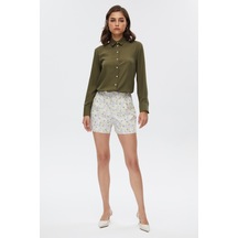 Yeşil Basic Gömlek 001