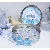 Etiketli Oval Kutu Bebek Çikolatası