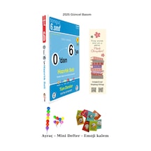Tonguç 0'dan 6'e Konu Anlatımlı Soru Bankası Emoji Kalem+mini Defter+ayraç