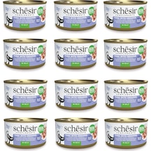 Schesir Ton Ve Orfoz Jöleli Tamamlayıcı Kedi Konservesi 70 Gr. X 12 Adet
