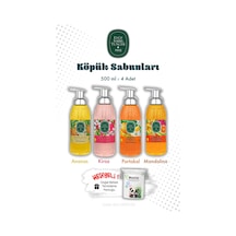 500 Ml Köpük Sabun Kiraz, Ananas, Portakal, Mandalina Ve Rosıe