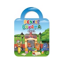 Okul - Renkli Boyama
