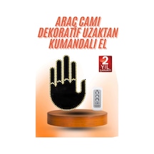 Kumandalı El Led Araba İçi 4 Farklı Mod El Orta Parmak Led Diğer