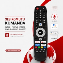 Ses Komutlu Altus Profilo Strong Onvo Blaupunkt Google Tv Ses Komutlu Kumanda