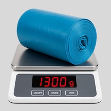 Mulpex Jumbo Boy Mavi Çöp Torbası 80x110 Cm 1 Rulo 1300 G %2 Dayanıklı Ve Kalın, Ağır Hizmet Geri Dönüşüm
