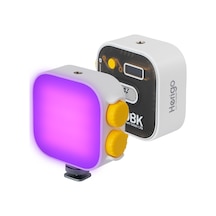 Herigo Hr-ph002 Rgb Mini Led Video Işığı Type-c Şarjlı Ekranlı 2000mah