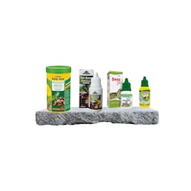 Purecanpati Kara Kaplumbağası Bakım Seti Sera Raffy Vital Yem + Tor-axsol Vitamin + Deepfix Kabuk Koruyucu + Bioturt Kabuk