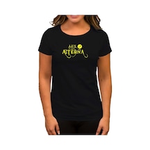 Metallica Lux Æterna Logo Siyah Kadın Tişört Siyah