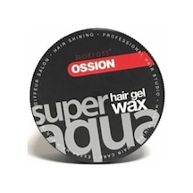 Ossion Super Aqua Hair Gel Wax Black 150 ML