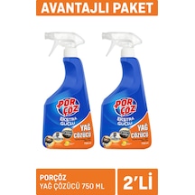 Porçöz Yağ Çözücü 2 X 750 Ml 3 Adet Diğer