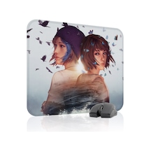 Life İs Strange Kaymaz Dikişli Kauçuk Oyuncu Mousepad V3 - 48x40 Xl Gaming Mouse Pad Fare Altlığı