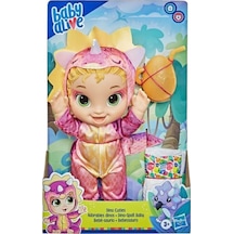 Baby Alive F0933 Baby Alive Dino Cuties Sarışın Bebessauro, Triceratops