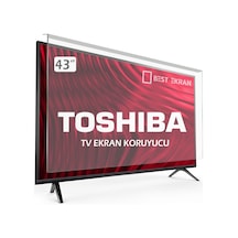 Bestekran Toshiba Uyumlu 43Ul3C63Dt Tv Ekran Koruyucu - Toshiba Uyumlu 43" Inç Ekran Koruyucu