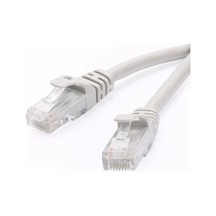 Ods 3metre Cat6 Utp Lszh Saf Bakır Gri Patch Kablo 4'lü Paket