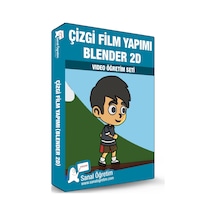 Çizgi Film Yapımı (Blender 2D) Video Ders Eğitim Seti
