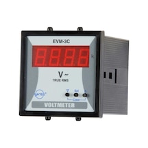 Entes Evm 3c 72 Alarm Kontaklı Voltmetre
