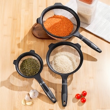 Porsima Et-00120 Tencereye Takılabilen 3 Boy Tel Süzgeç Seti