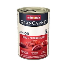 Animonda Gran Carno Junıor Hindili Sığır Etli Yavru Köpek Konservesi 400 Gr