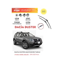 Dacia Duster Silecek Silgi Silgeç Silgeç Silgi Takımı Araca Özel Aparat 2018-2020 Arası