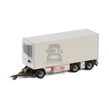 1/50 - White Line Turntable Drawbar Frıdge Traıler - 3 Axle