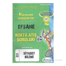 Karacan Aöf 2014 2.Sınıf Siyaset Bilimi Nokta Atış Soruları