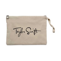Taylor Swift I Mza Krem Clutch Astarlı Cüzdan / El Çantası
