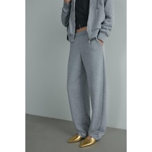 Suud Collection Gri Salted Lastikli Eşofman