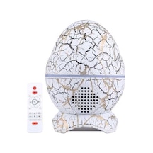 Ganzhoushop Yıldızlı Uzaktan Sones Projektör Müzikli Lambası Kumandalı Gece Işık Altın Hd Gece Lambası Çok Renkli