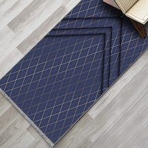 Evaşk Namazlık Dokuma Halı Kaymaz Muslumana Seccade80 x 130 LACİVERT EVAŞK602A66