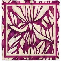 Açelya Esintisi Desen Bandana/fular Çok Renkli