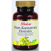 Sarı Kantaron Ekstraktı (St. John's Wort) Kapsül
