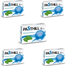 Ledapharma Pasthill Mentol & Okaliptus 24 Adet Boğaz Pastili X5