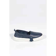 Dgn P63 Kadin İnce Taban Comfort Ayakkabi Lacivert