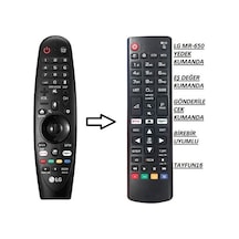 LG Uyumlu Tv Kumandası An-Mr650A 2017 Serisi Webos 3.5-Yedek Kumanda