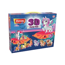 3d Pony Oyun Hamuru Seti
