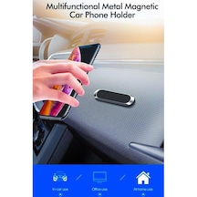 Torima Jx-007 Gümüş Çok Amaçlı Magnetic Araç İçi Telefon Tutucu Gümüş-siyah