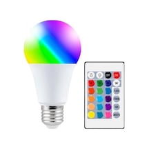 9w Uzaktan Kumandalı 15 Farklı Renk Seçenekli Led Ampul Diğer