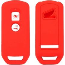 Honda Motosiklet Silikon Anahtar Kılıfı / Kırmızı