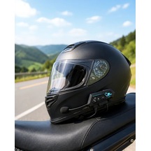 Astraltech Motosiklet Kask Kulaklığı Bluetooth 5.0 Gürültü Önleme