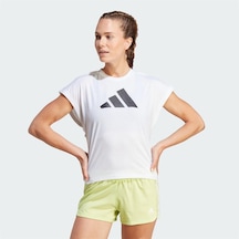 Adidas Train Icons Training Reguler Fit Logo Kadın Tişört 001