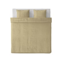 Ikea Angslılja Çift Kişilik Nevresim Takımı 220 X 240 Cm Hardal
