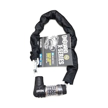 Onguard 8022 Cx Mastıff 8X80 Zincirli Şifreli Kilit Siyah