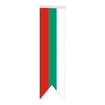 Masa Üstü Kırlangıç Bulgaristan Bayrağı - 8X30Cm Çift Taraflı Sat