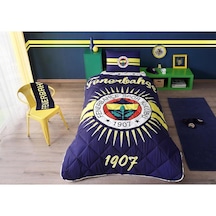 Taç Lisanslı Fenerbahçe Tek Kişilik Yorgan Seti