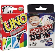 Uno Ve Monopoly '2Li Set