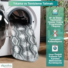 Daliana Kadife Kaymaz Pamuk Tabanlı Yıkanabilir Antibakteriyel Salon Halısı 140x200 1