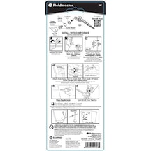 Fluidmaster 640 Uyumlu Tank Lever-white, 641, 0 Volts 16.5 x 12.2 x 11.2 CM