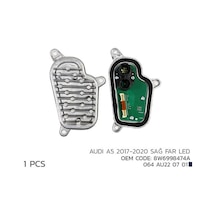 Nıken 064au220701 Audı A5 2017-2020 Sağ Far Led Modül 8w6998474a 8w6998474a -